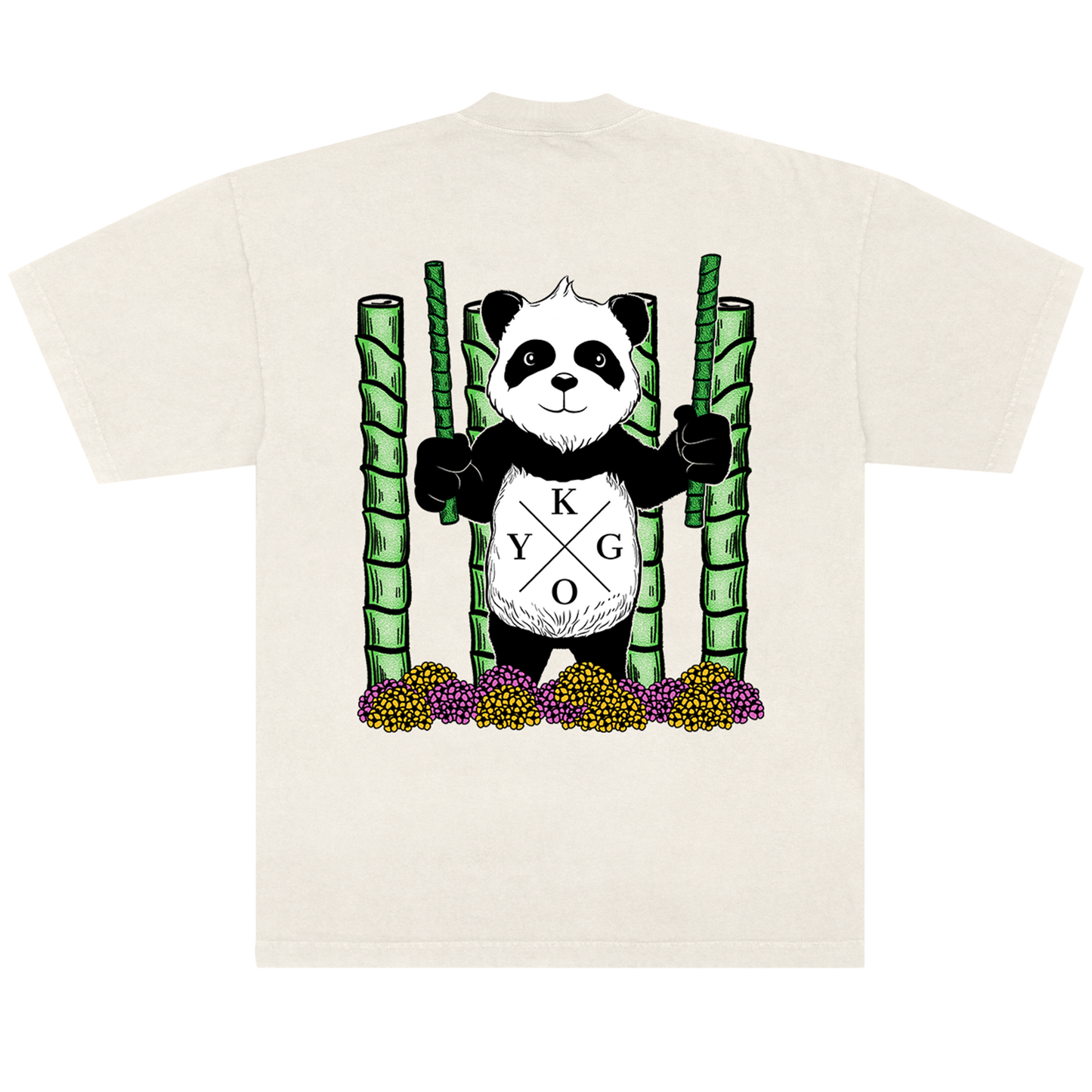 Kygo Panda Tee - Natural