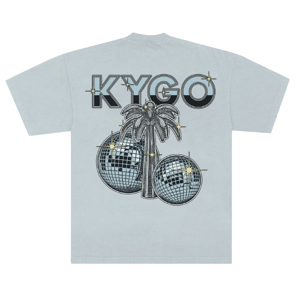 Retro Tee - Light Blue