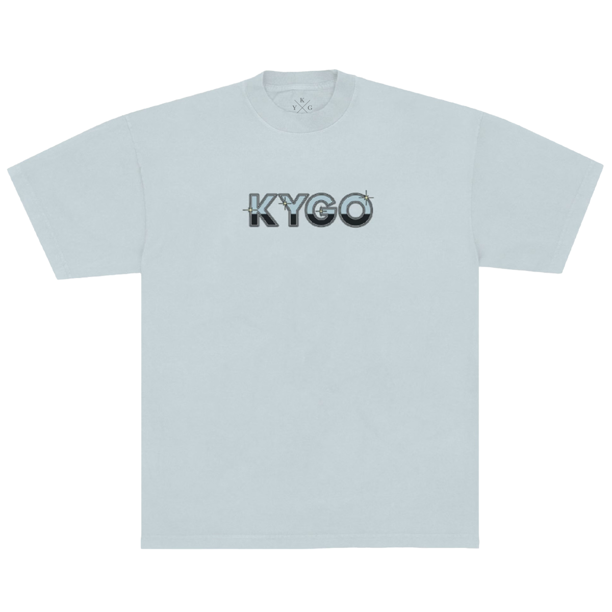 Retro Tee - Light Blue
